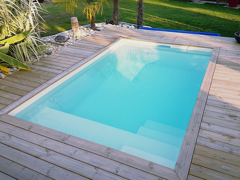 image Polyester hull pool aboral